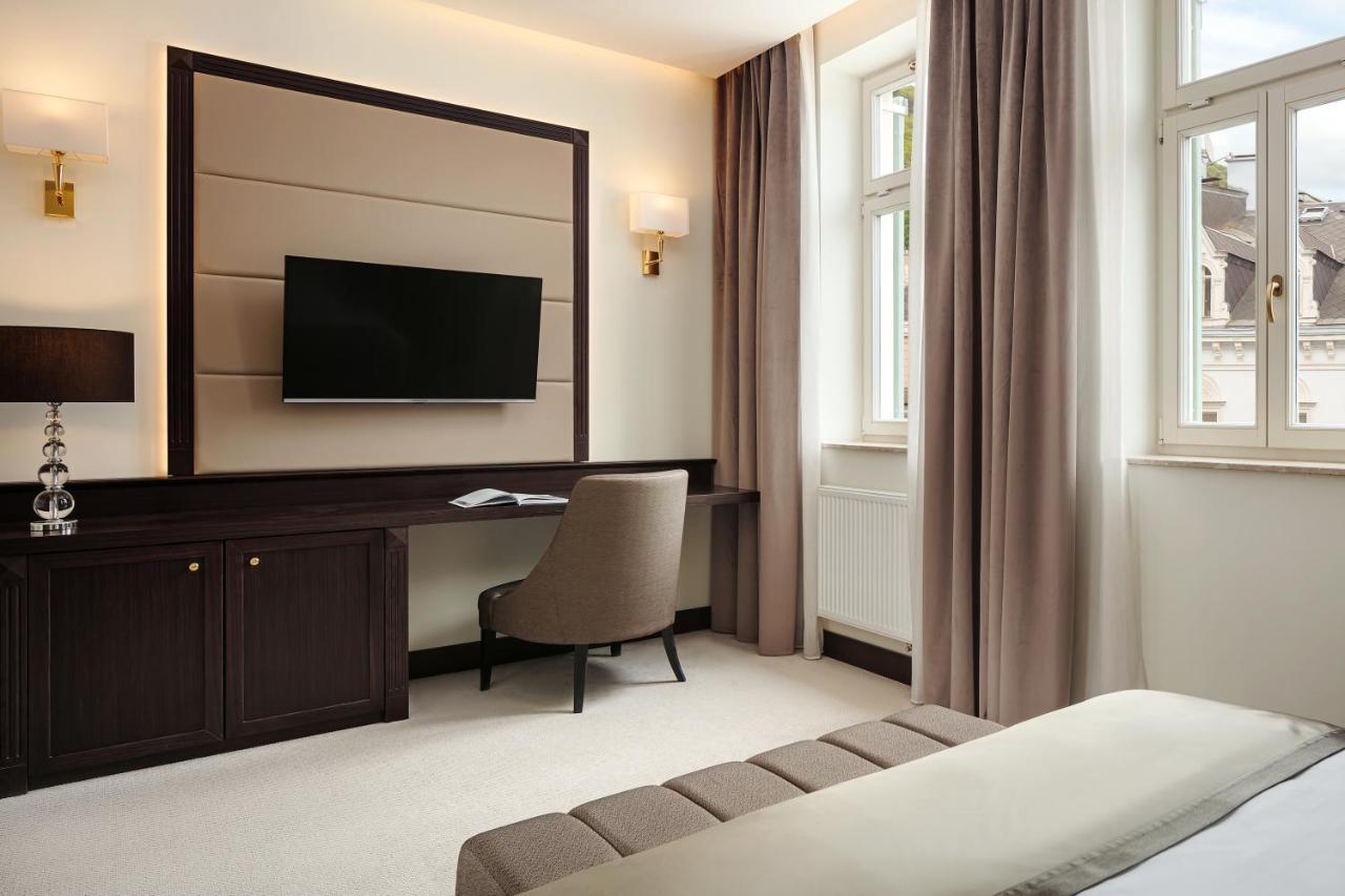 Boutique Hotel Saxonia Карловы Вары Экстерьер фото