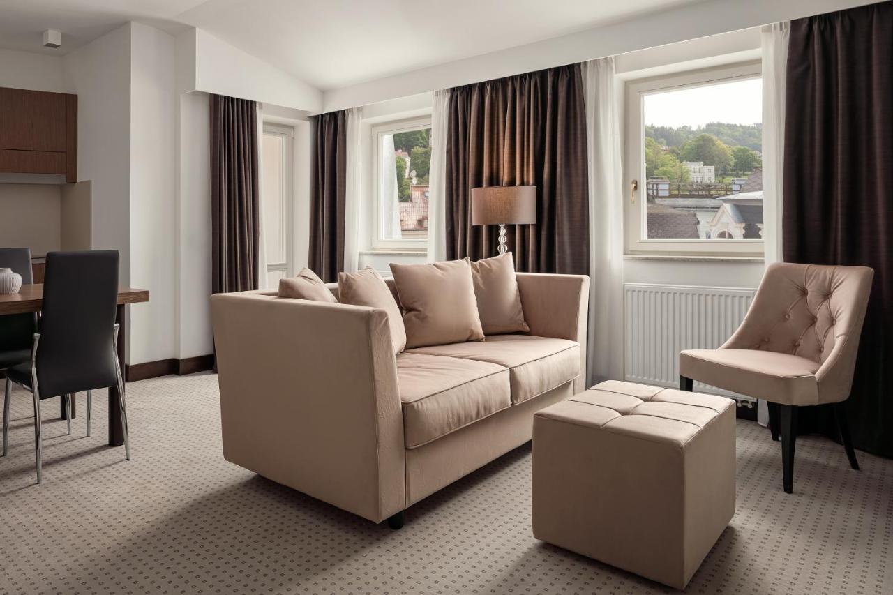 Boutique Hotel Saxonia Карловы Вары Экстерьер фото